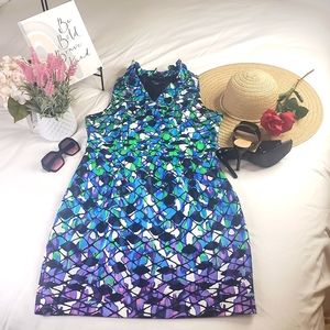Just Taylor Multi-colored Dress, Size 14